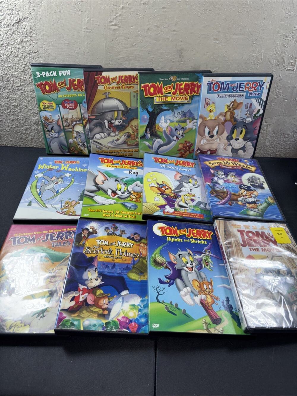 Tom and Jerry DVD Lot Of 12- Some RARE - Authentic US Release